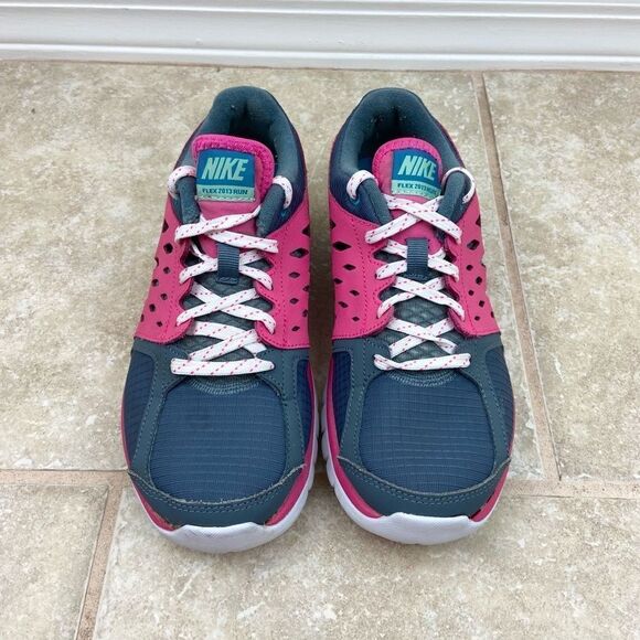 Girl’s Kids Nike Flex 2013 RN Running Shoes - Picture 4 of 6